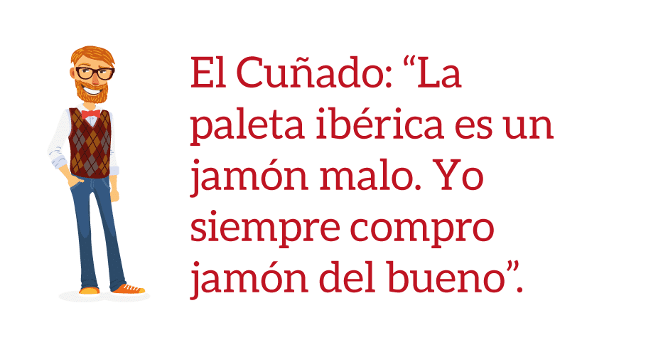 el cuñado y la paleta ibérica de bellota. | Blog Cerdoh