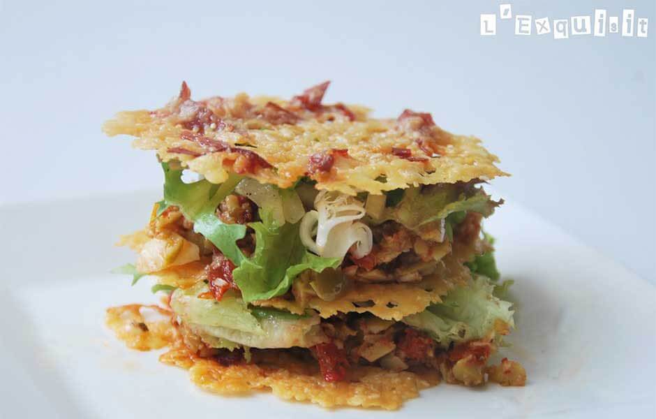 Crujiente-de-queso-y-jamón-iberico-con-tapenade | Blog Cerdoh