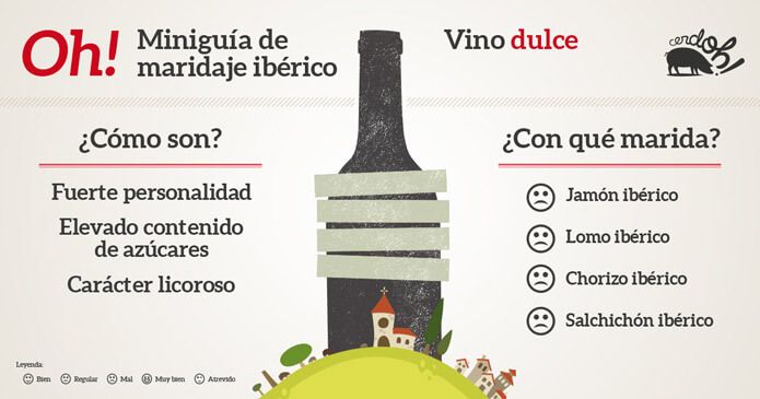 Vino dulce 100% iberico