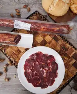 Alternative view of Lomo de bellota 100% Ibérico.