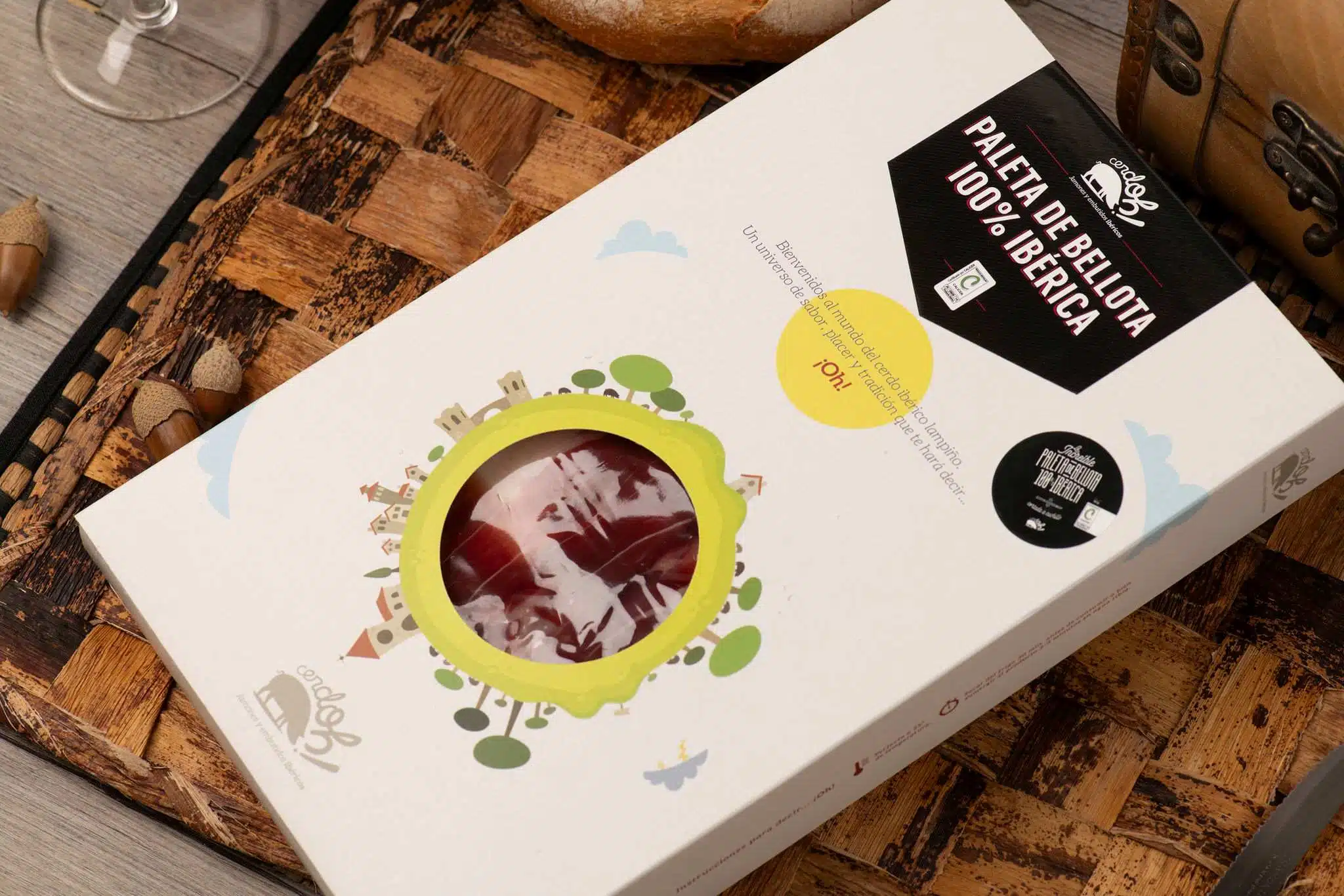 Kit paleta de bellota 100% ibérica