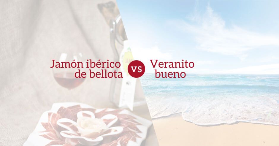 Jamón Ibérico de Bellota vs el verano Jamón Ibérico de Bellota en Verano