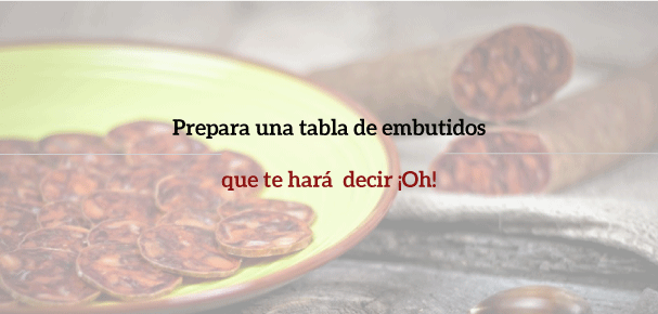 Tabla de embutidos ibéricos, te enseñamos a montar un plato fácil y sencillo que te hará decir oh! portada