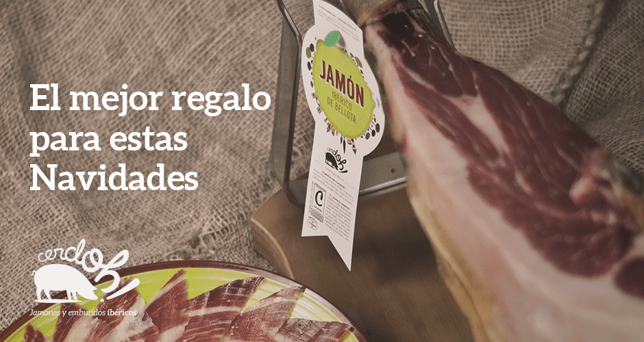 comprar jamon iberico de bellota regalo de Navidad