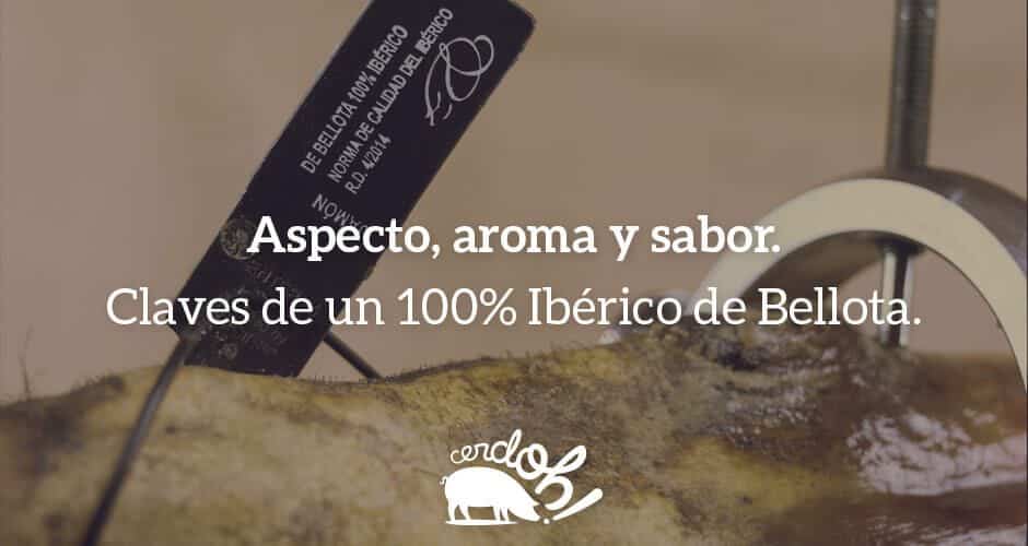 Como distinguir un 100% iberico de bellota