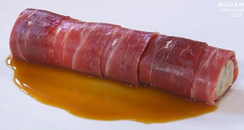 recetas jamón ibérico Canelón de jamón ibérico