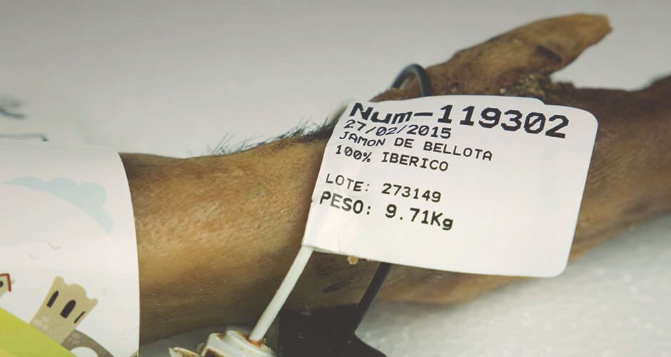 etiquetado del jamón etiqueta de trazabilidad | Blog Cerdoh!
