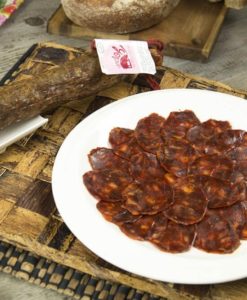 Chorizo ibérico de bellota de Cerdoh! en formato cular