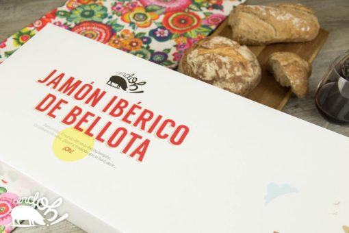 Caja de Jamón de Bellota 100% Ibérico de Cerdoh!