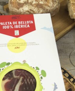 Caja de sobres de Paleta de Bellota 100% Ibérica de Cerdoh!