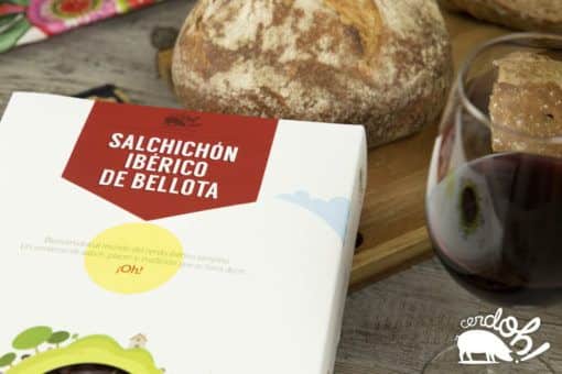Salchichón Cerdoh! 100% ibérico de bellota.