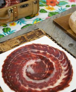 Jamón de Bellota 100% Ibérico. Sobre 100 g. mg 1084 1