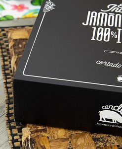 Jamón de bellota 100% Ibérico cortado a cuchillo mg 1089