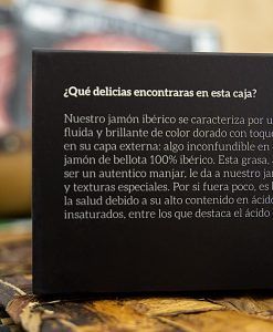 Jamón de bellota 100% Ibérico cortado a cuchillo mg 1094