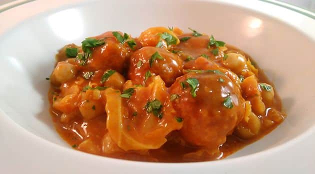 Recetas de albóndigas con jamón ibérico.