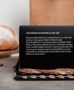 Paleta de bellota 100% ibérica. Cortada a cuchillo. que encontraras paleta a cuchillo