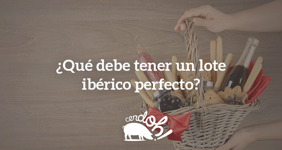 Un lote ibérico siempre es una magnífica opción de regalo