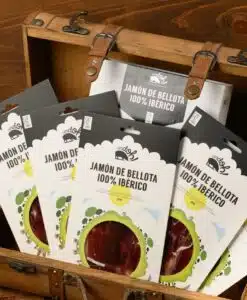 Alternative view of Kit Jamón Ibérico de bellota en sobres cortado a cuchillo  (5 sobres de 60 g)