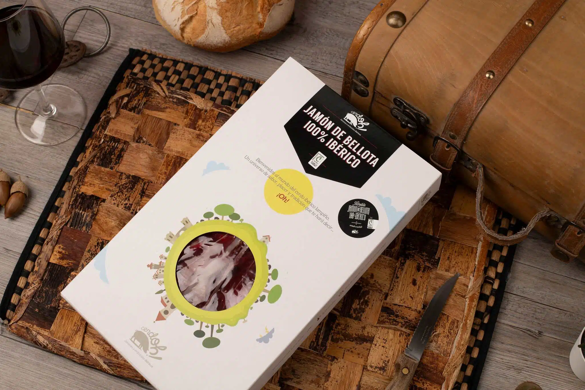 Jamón ibérico de bellota Cerdoh!