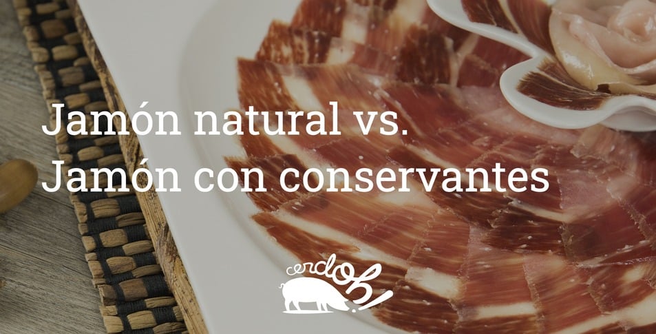 jamón serrano natural