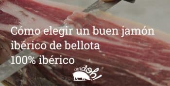 cómo elegir buen jamón ibérico