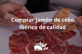 comprar jamón de cebo ibérico
