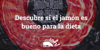 el jamon es bueno para la dieta